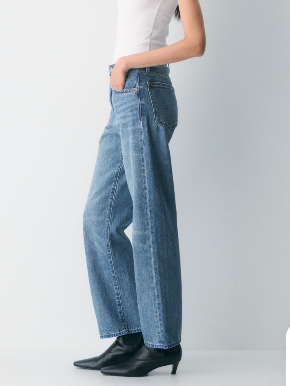 Denim Forum, Artizia, 90s Marlo Hi-Rise Baggy, Sz. 29 - Picture 6 of 8